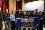 James Evans MS with the Save Wales Air Ambulance Campaign