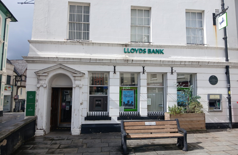 Lloyds in Brecon Town Centre