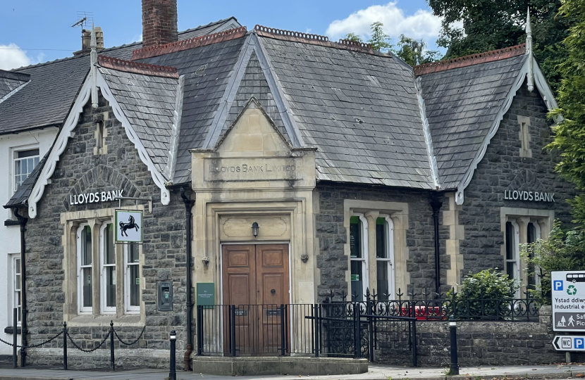 Lloyds Bank in Presteigne