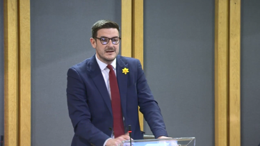 James Evans MS in the Welsh Parliament