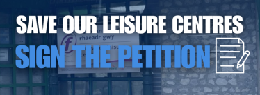 Sign the Petition to Save our Leisure Centres.